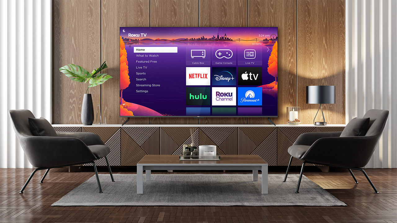 Roku Homescreen 2023