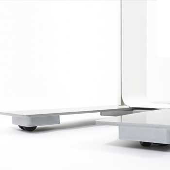 Salamander Acadia Mobile TV Stand Wheels