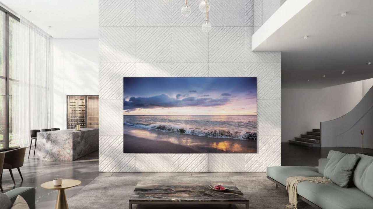 Samsung Micro LED TV Lifestyle