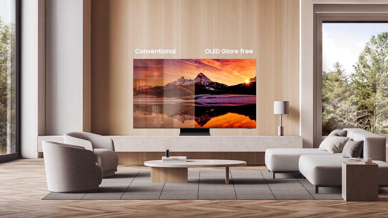 2024 Samsung OLED TV Glare-free