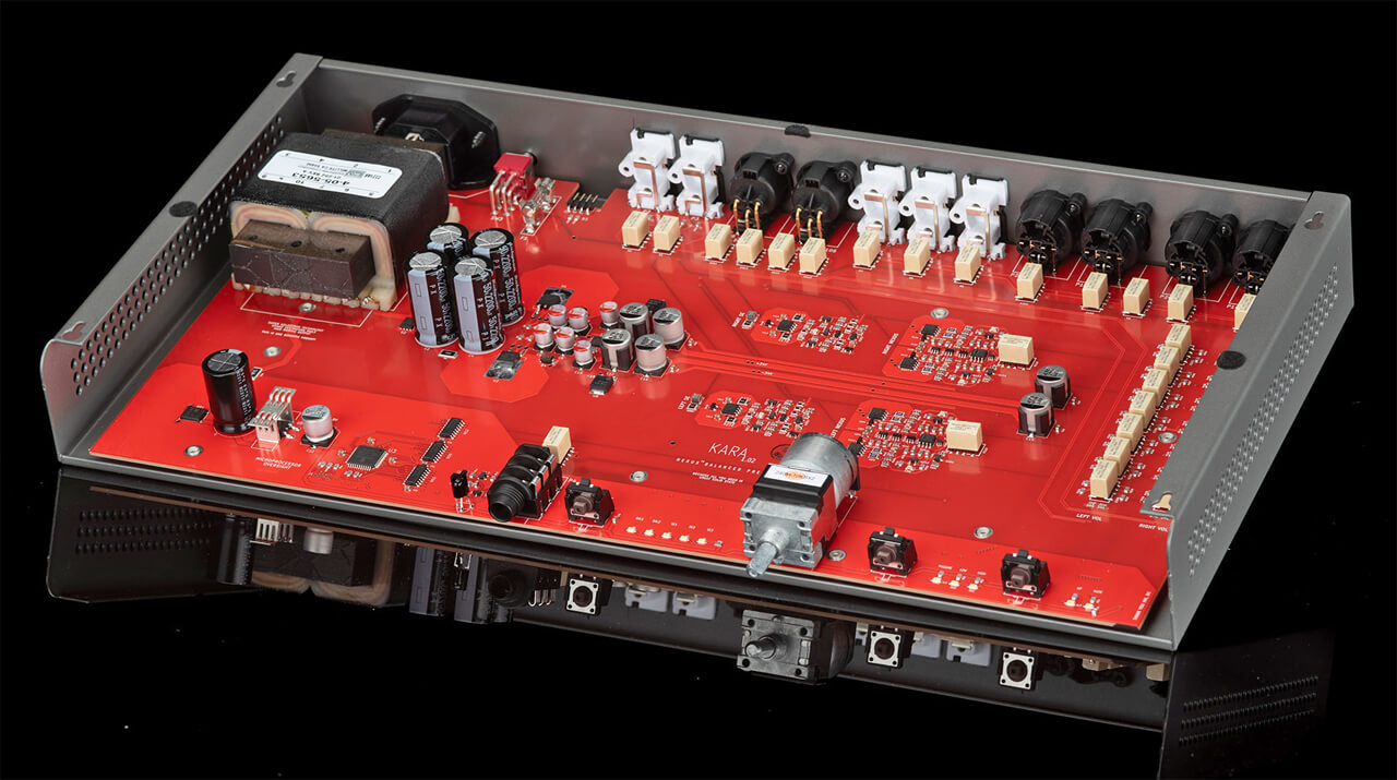 Schiit Audio Kara Nexus Preamp and Headphone Amp - Inside View