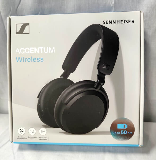 Sennheiser Accentum Wireless ANC Headphones Package