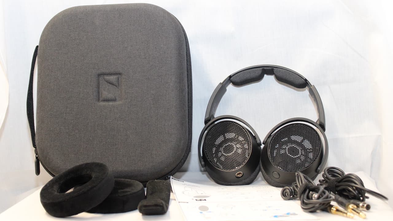 Sennheiser HD 490 Pro Plus Headphones with Carry Case and Accessories