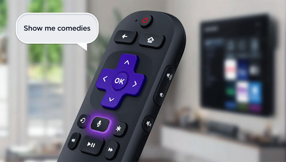 Sharp TV with Roku Voice Remote