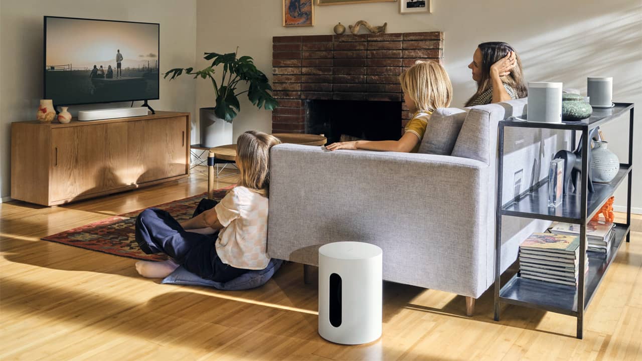 Sonos sub mini Home Theater Lifestyle