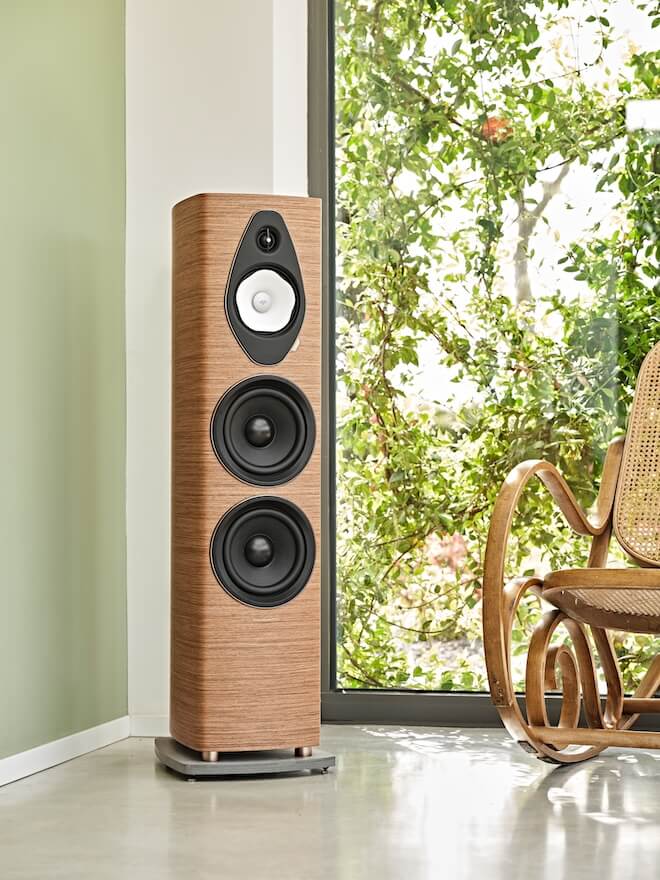 Sonus faber G2 Sonetto VIII Floorstanding Loudspeaker in walnut