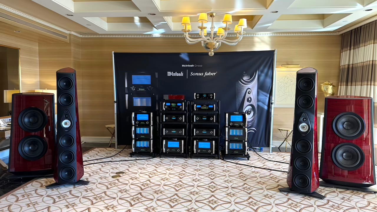 Sonus faber Suprema Loudspeaker System at CES 2024