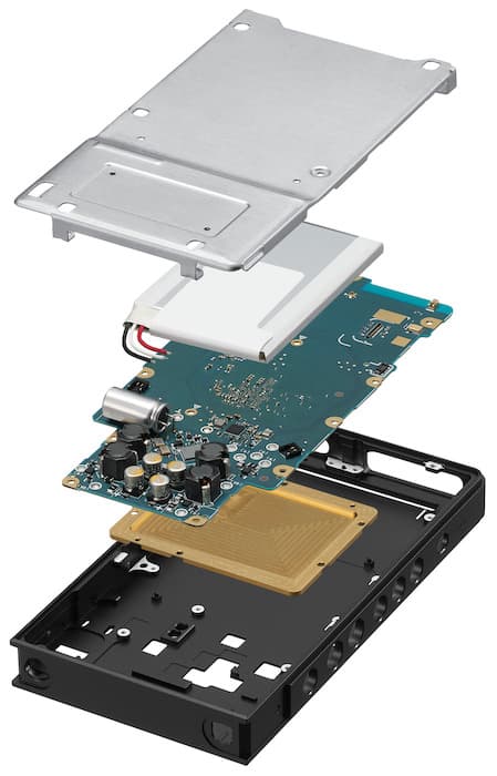 Sony Walkman NW-ZX707 portable DAP Internals