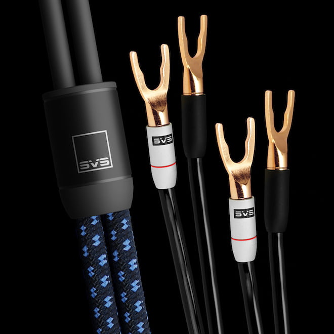 SVS SoundPath Bi-wire Speaker Cable with Spade Connector