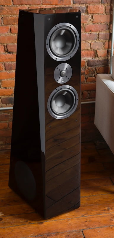 SVS Ultra Tower Loudspeaker Front in Gloss Black without grille