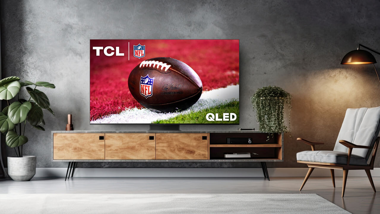 2023 TCL Q Series 4K TV in living room