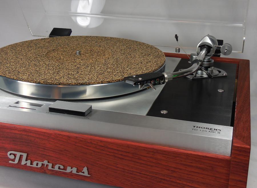 Thorens TD-125 MK II Turntable Restoration Front Angle