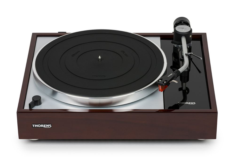 Thorens TD 1500 Turntable Walnut Front Top