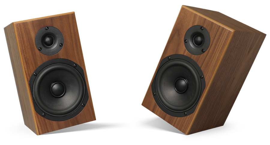 Totem Acoustic Loon Bookshelf Speakers Walnut