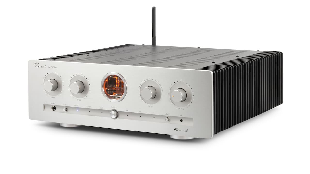 Vincent Audio SV-237MK II Hybrid Integrated Amplifier Silver