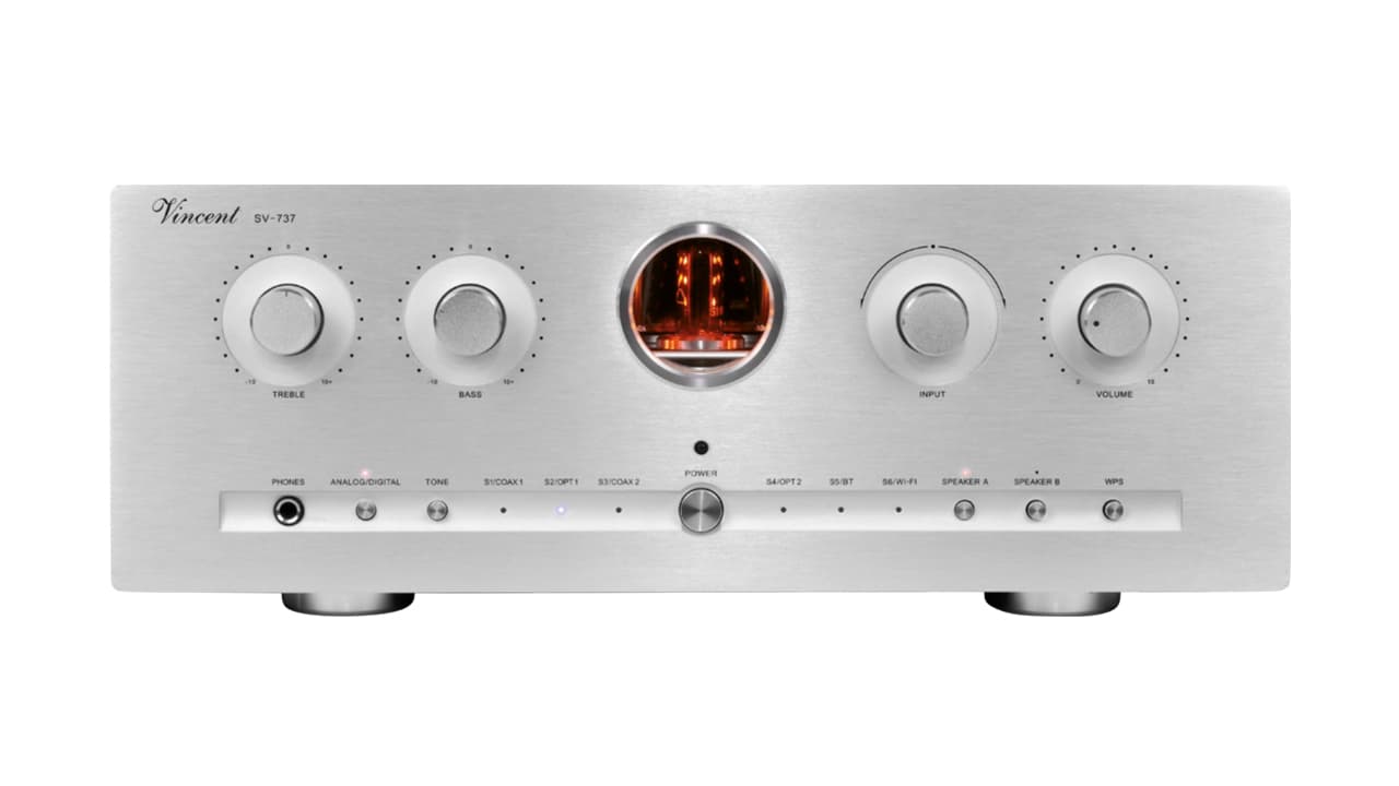 Vincent Audio SV-737 Integrated Amplifier Silver