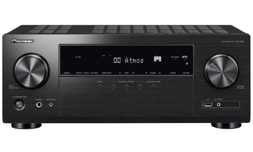 Pioneer VSX-934 A/V Receiver - front