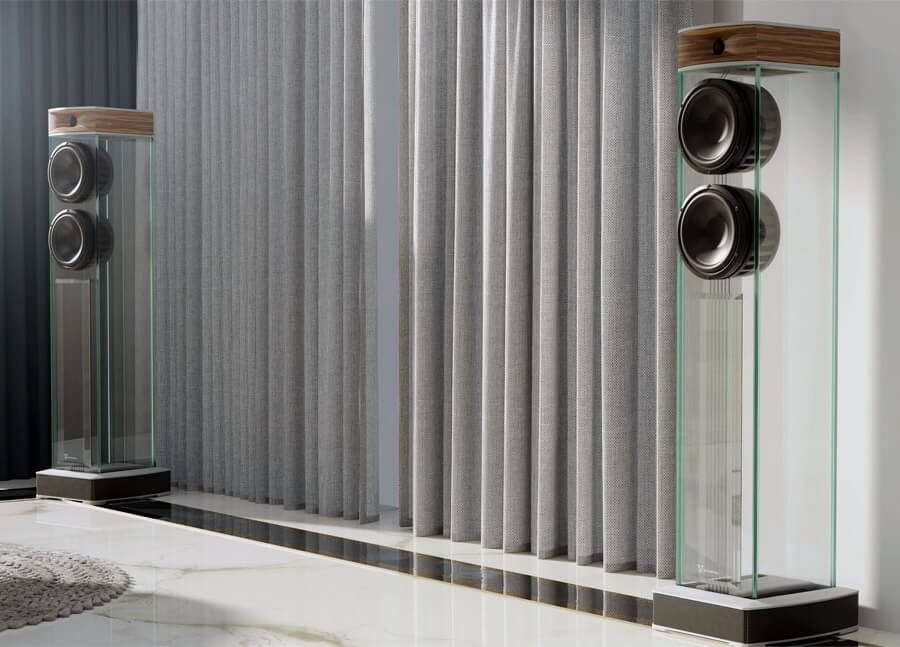 Waterfall Audio Niagara XT2 Loudspeakers Lifestyle Angle