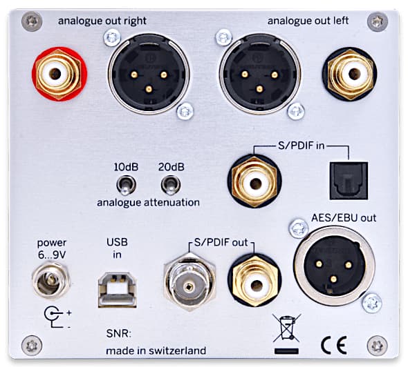 Weiss DAC204 Rear