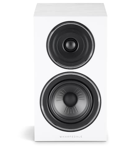 Wharfedale Diamond 12.2 Bookshelf Speaker Front White Oak