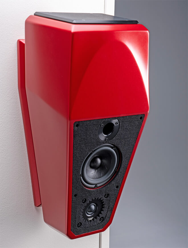 Wilson Audio Alida CSC On-wall Speaker Red