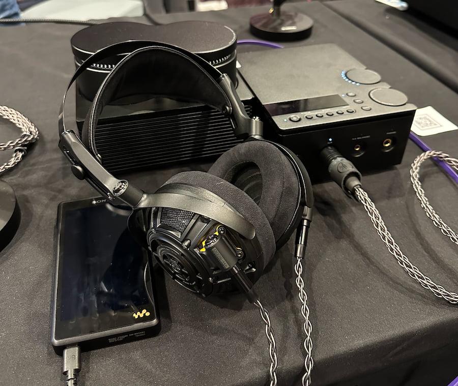 Yamaha YH-5000SE Headphones and HA-L7A Headphone Amplifier at CanJam SoCal 2023