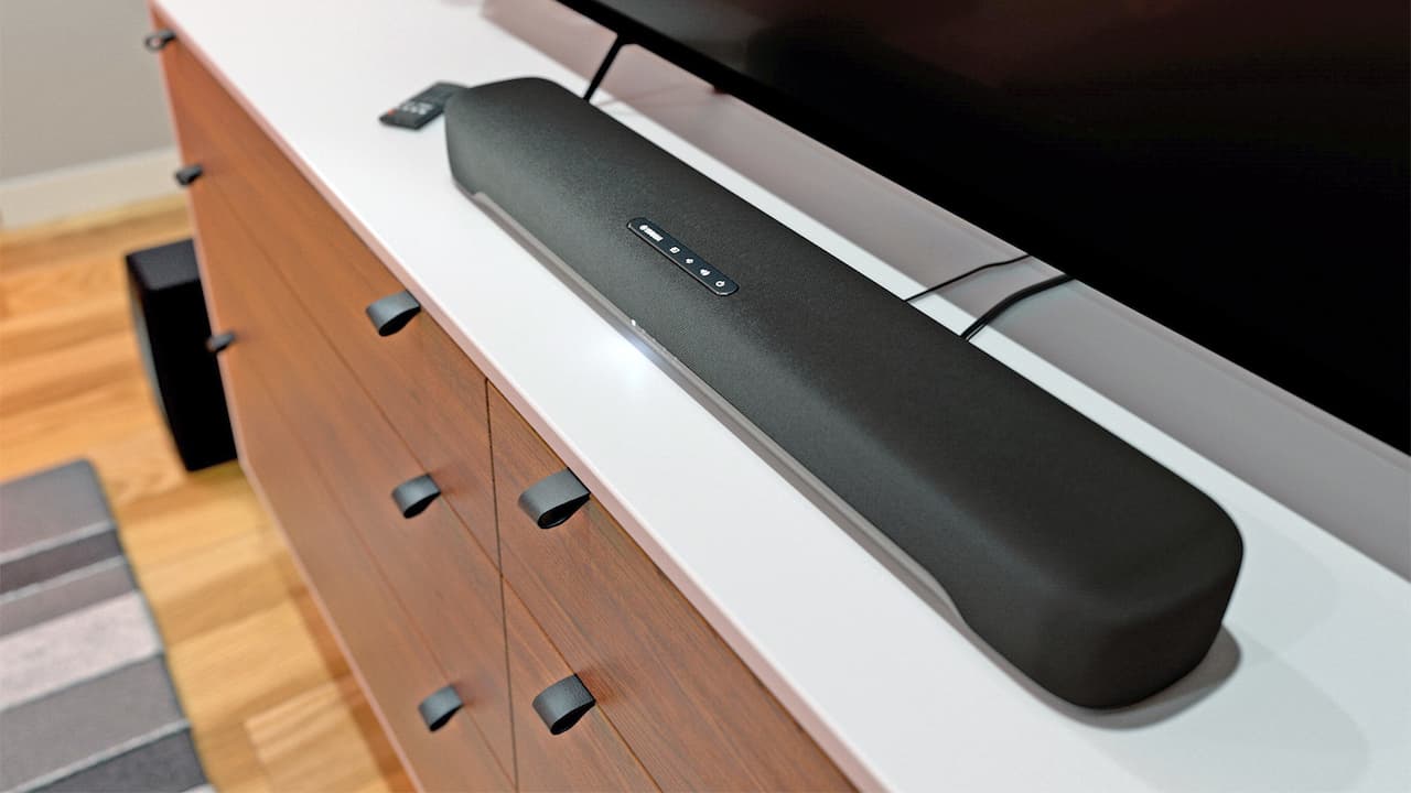 Yamaha SR-C30A Soundbar under TV