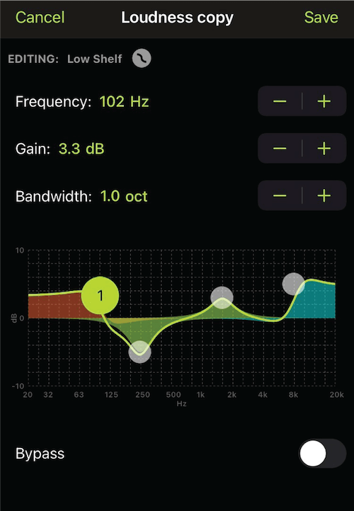 Shure Play App EQ Adjustments Loudness  Copy